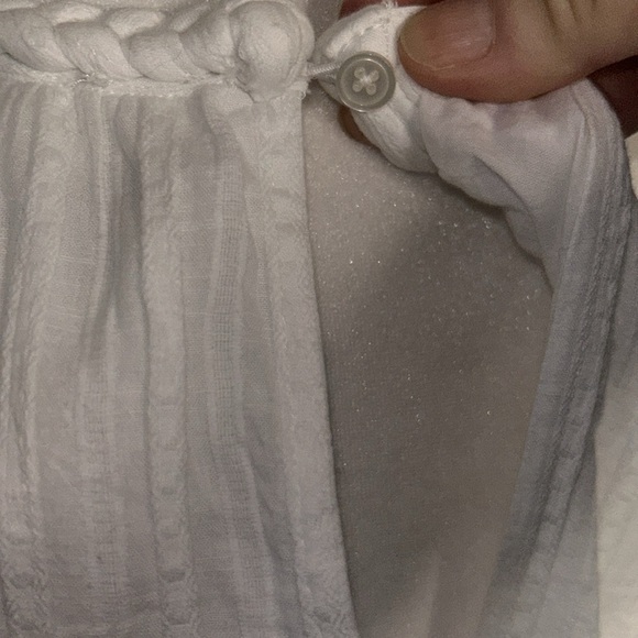 LOFT Summer Sundress with Braided Collar Size SP - Picture 6 of 9